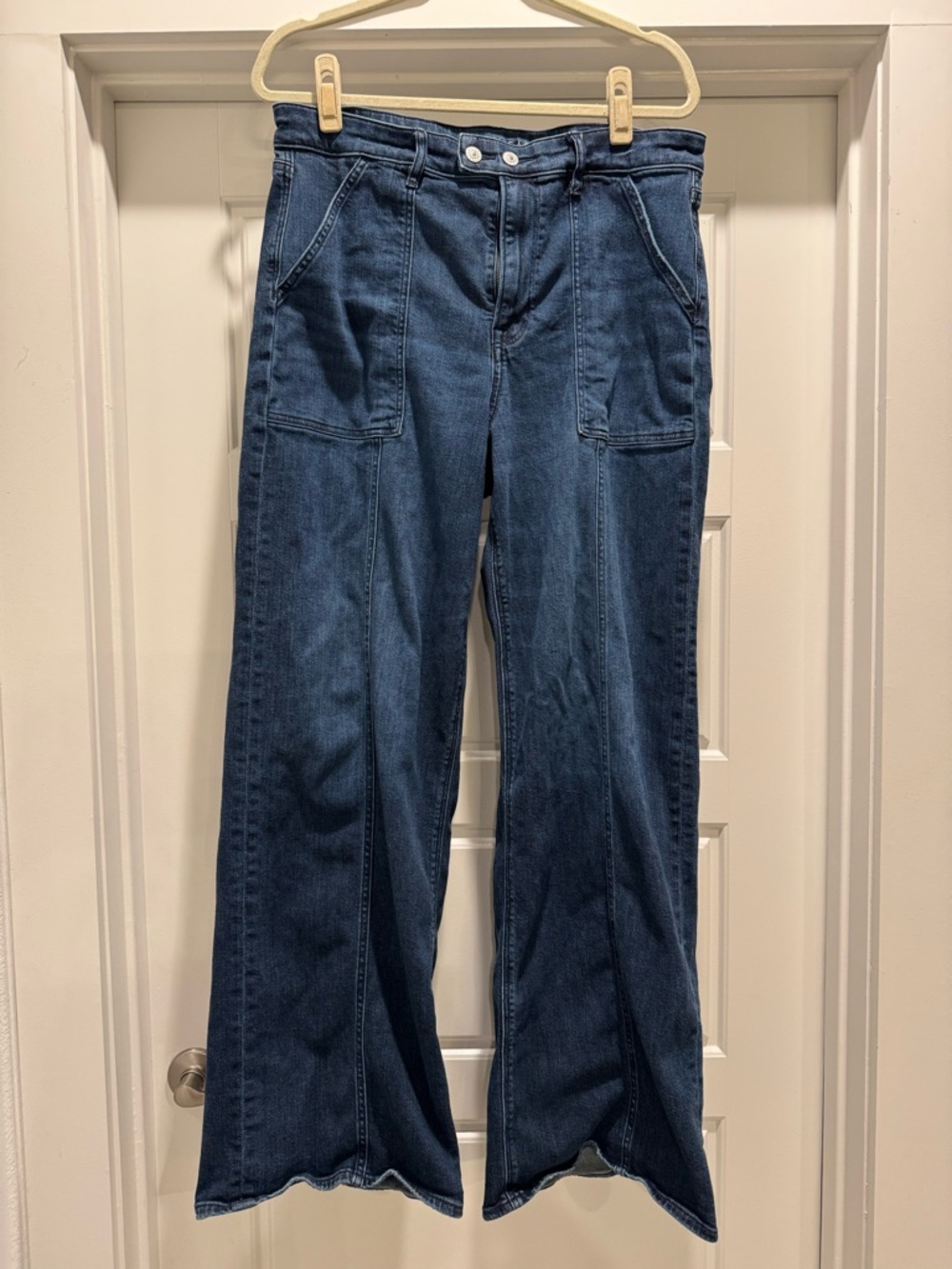 American Eagle Super High Rise Baggy Wide Leg 16 Long